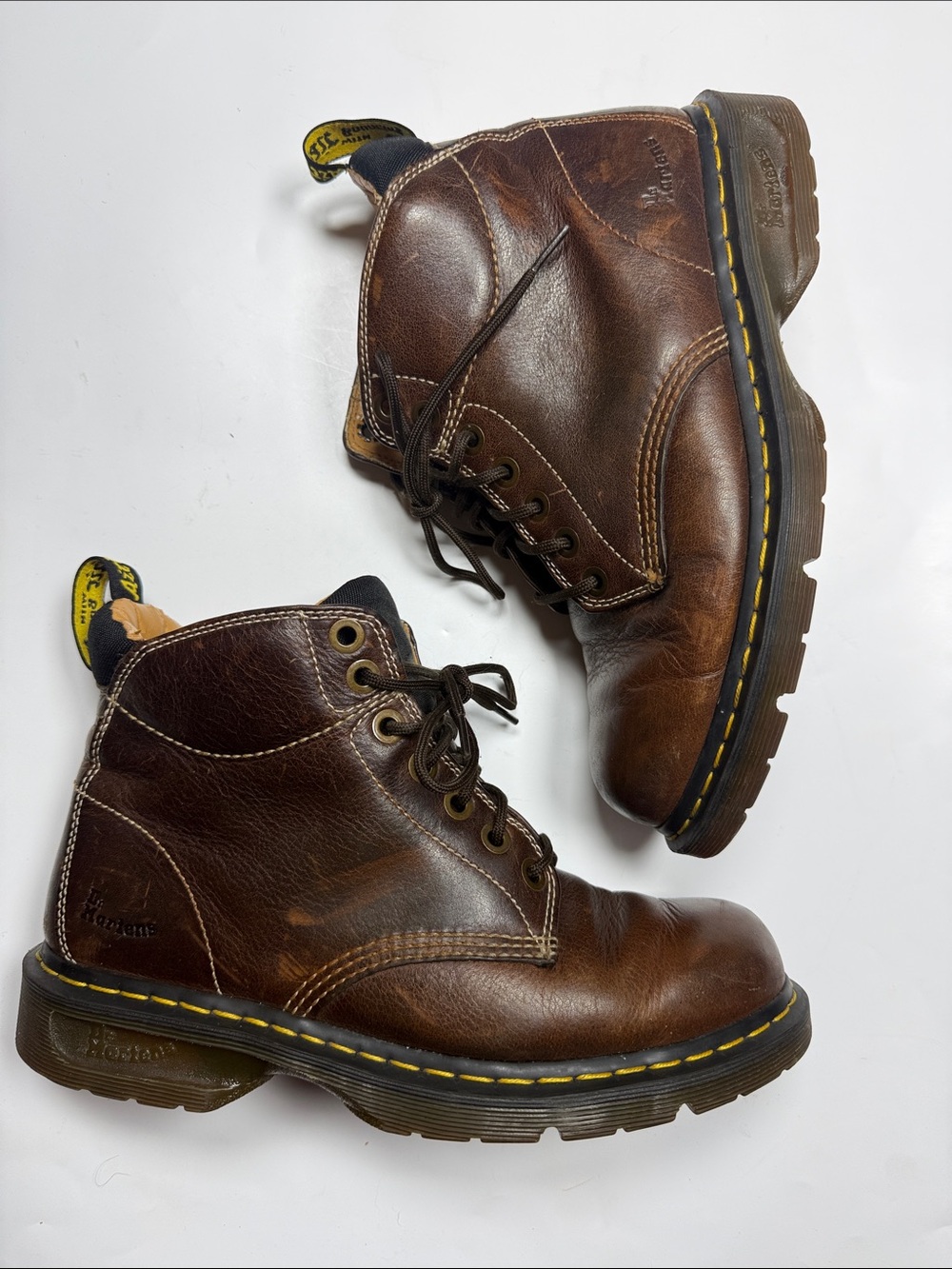 Dr. Martens 11410 Men’s Vintage Lace-up Brown boots S-553 Sz 10